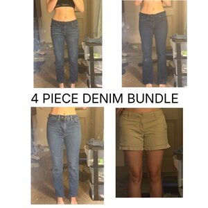 Four piece denim bundle Levi’s